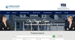 Desktop Screenshot of premierrealtorteam.com